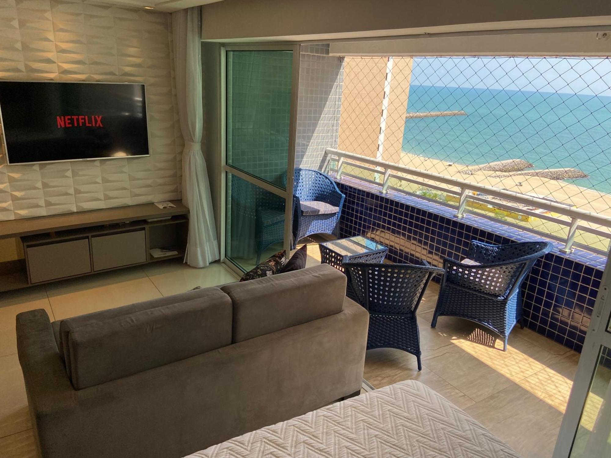 Apt Beach Class Vista Mar Fortaleza  Exterior foto